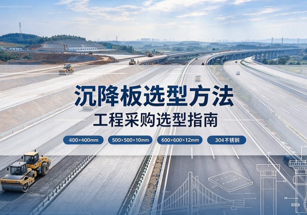 南昌沉降板选择方法