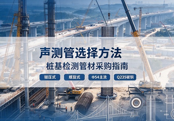 南昌声测管选型标准